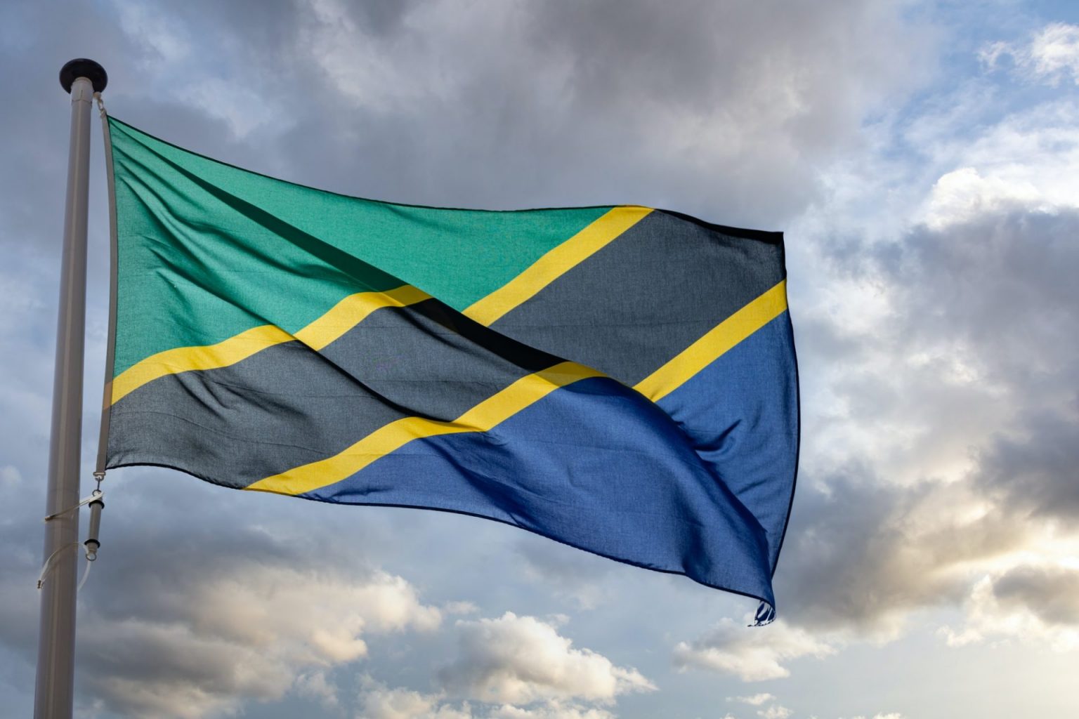 Bandeira da Tanzânia (Envato)