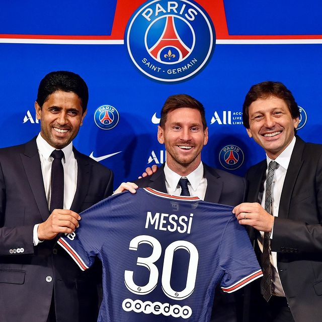 Lionel Messi no Paris Saint-Germain (Divulgação)
