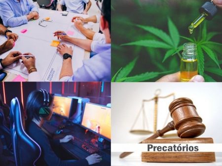 Mercado de games, precatórios, mercado de cannabis e startups (Reprodução)
