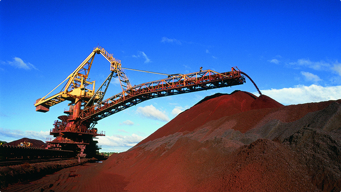 Mineração de Ferro (Divulgalçao VALE)