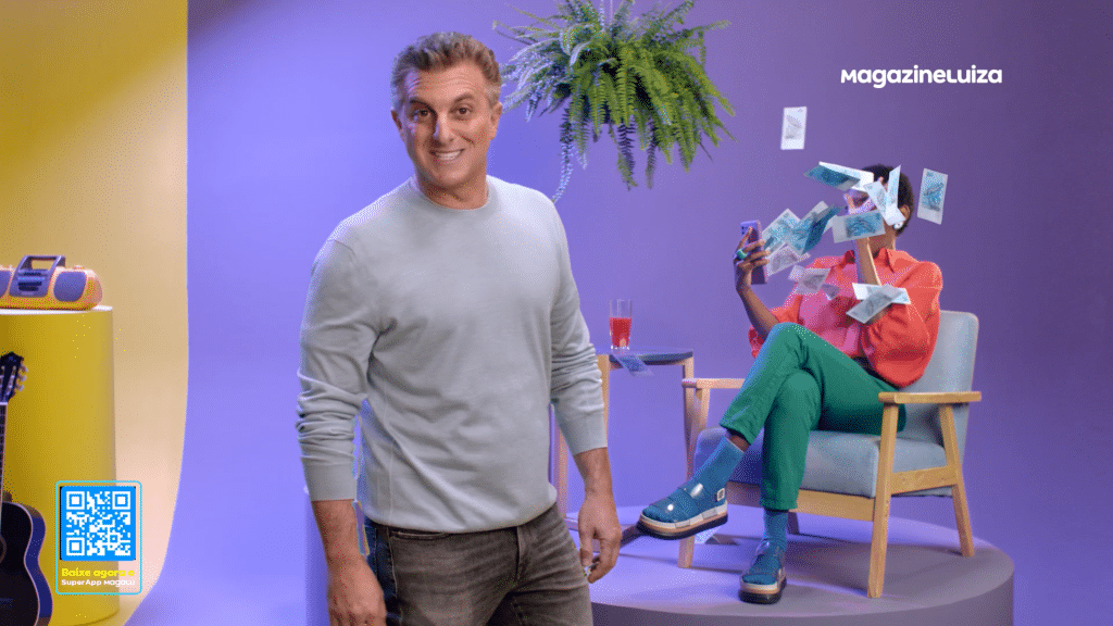 Luciano Huck e Magalu (Reprodução)