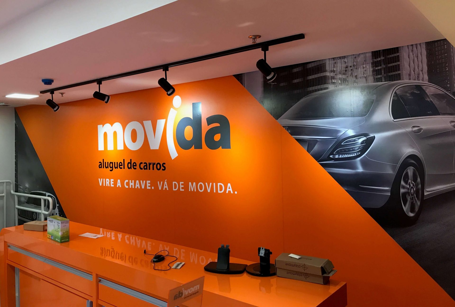 Subsidiária da Movida aprova distribuição de R$ 510 milhões em dividendos Recepção Movida (Divulgação Movida)