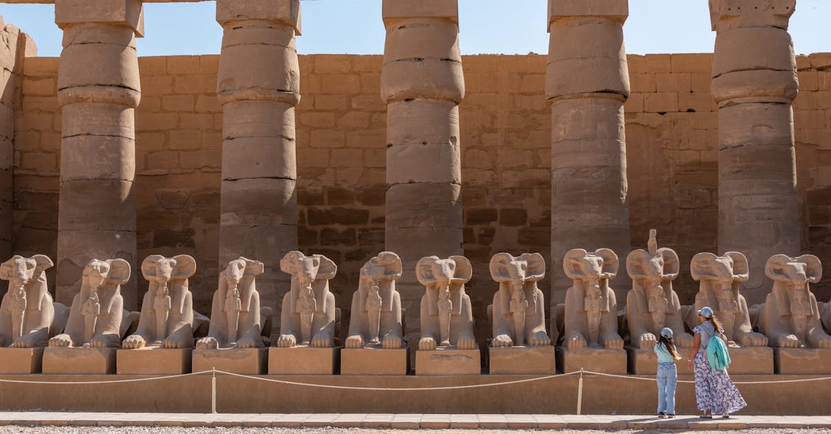 Templo de Karnak: O mito da criação que emergiu das águas Karnak Temple complex