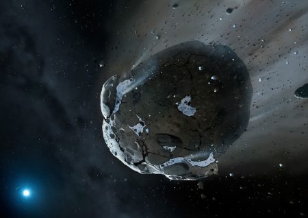 Rochas de 3.7 bilhões de anos revelam a origem da Terra e da Lua proto-Earth Theia collision