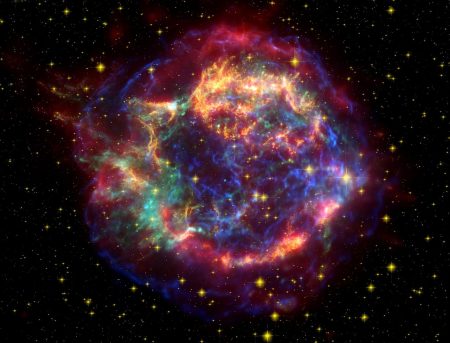 Novas imagens revelam a verdade sobre a explosão de estrelas supernova explosion